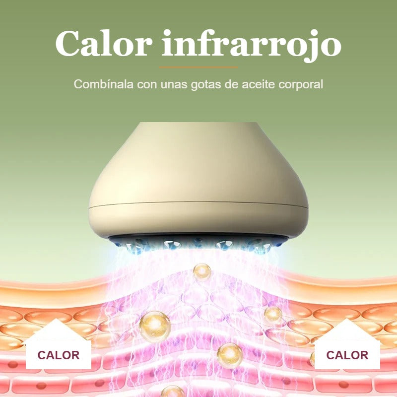 Calor infrarrojo — combínala con aceite corporal