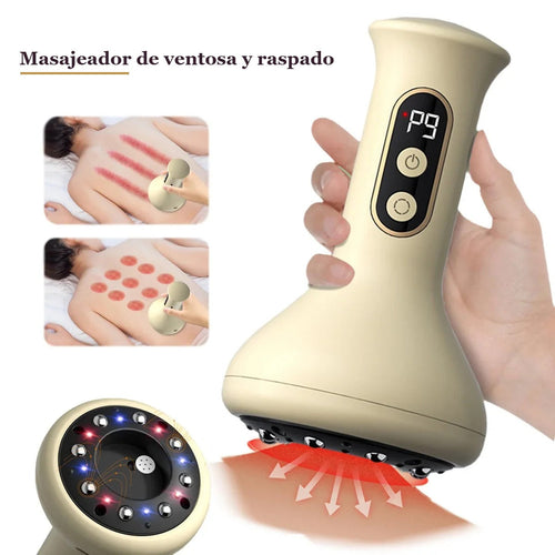Masajeador de ventosa y raspado