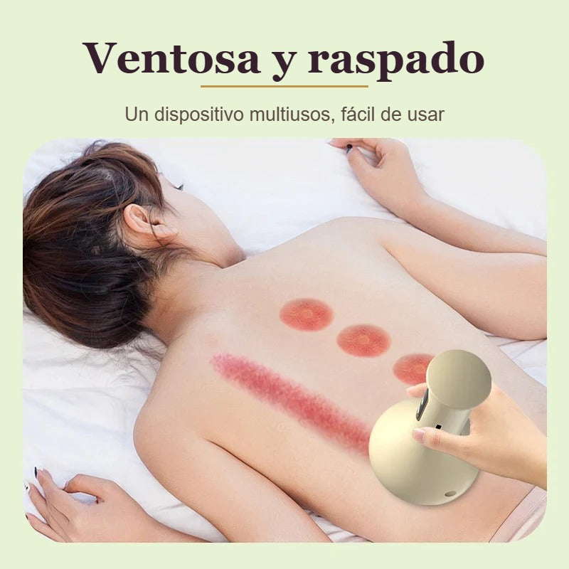 Ventosa y raspado — dispositivo multiusos